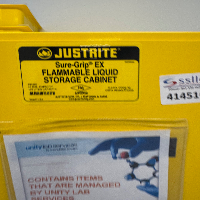 JustRite Sure-Grip EX 45 Gallon Flammable Liquid Storage Cabinet image 0